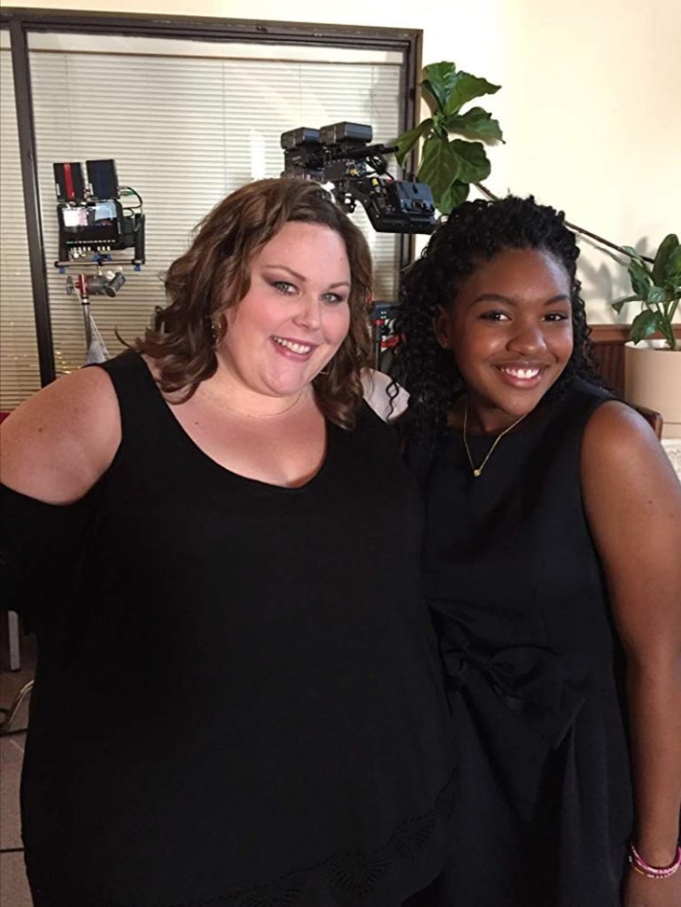 Taylor Mosby and Chrissy Metz