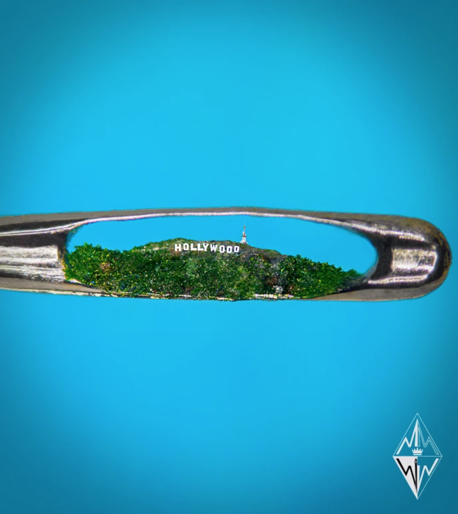 Willard Wigan Hollywood Sign