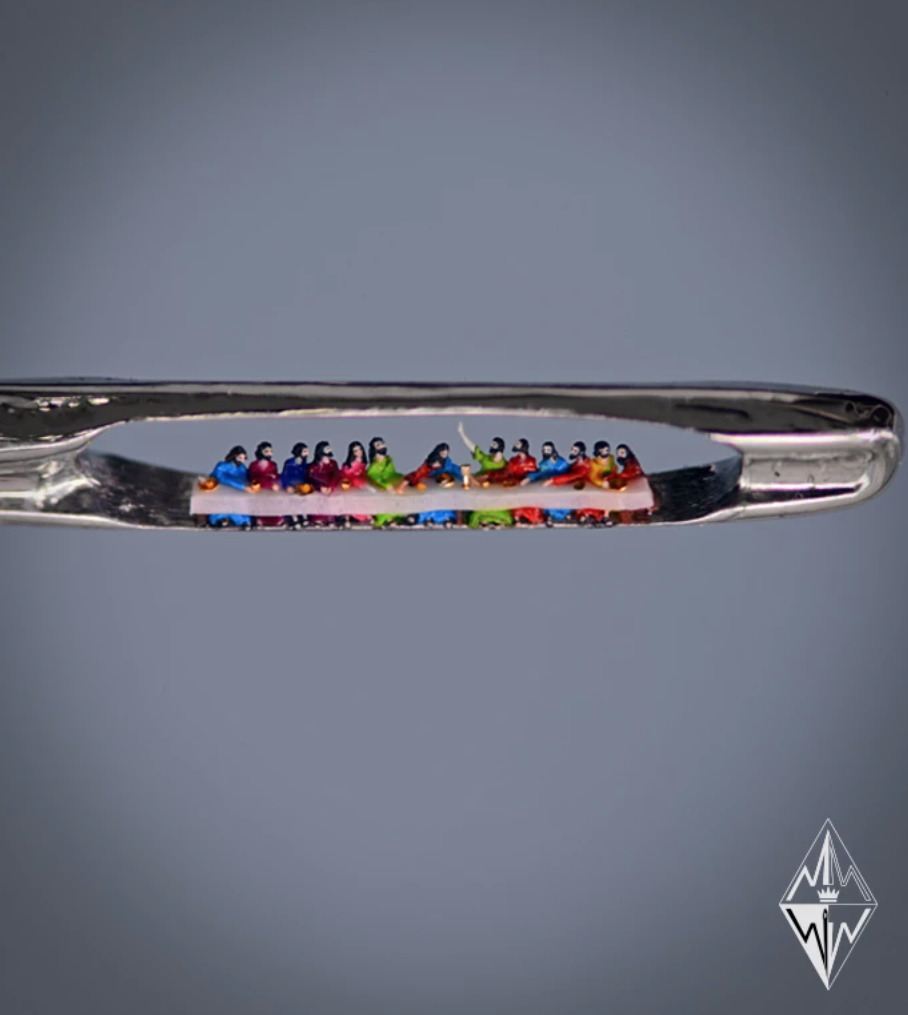 Willard Wigan The Last Supper