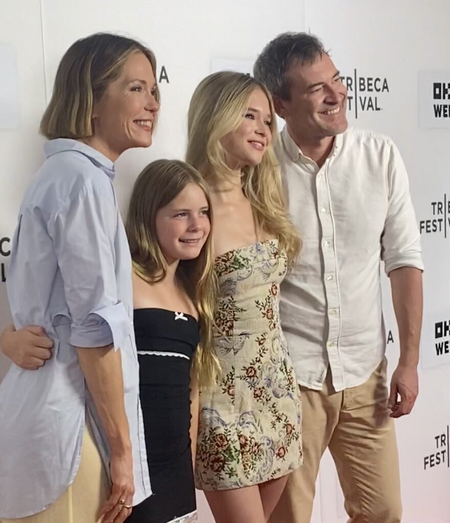 Mark Duplass and family
